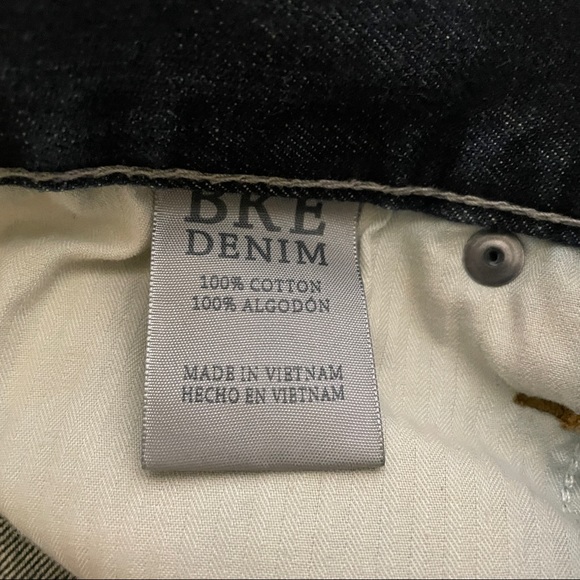 BKE Buckle Carter “distressed” button fly Denim Jeans - Picture 4 of 8